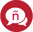 Speech Icon Bubble with n
